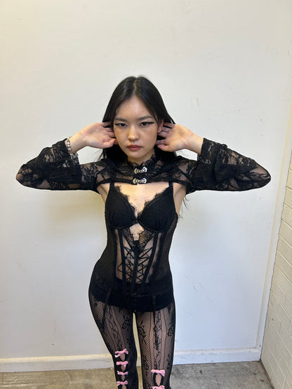 lace belero (double clip)