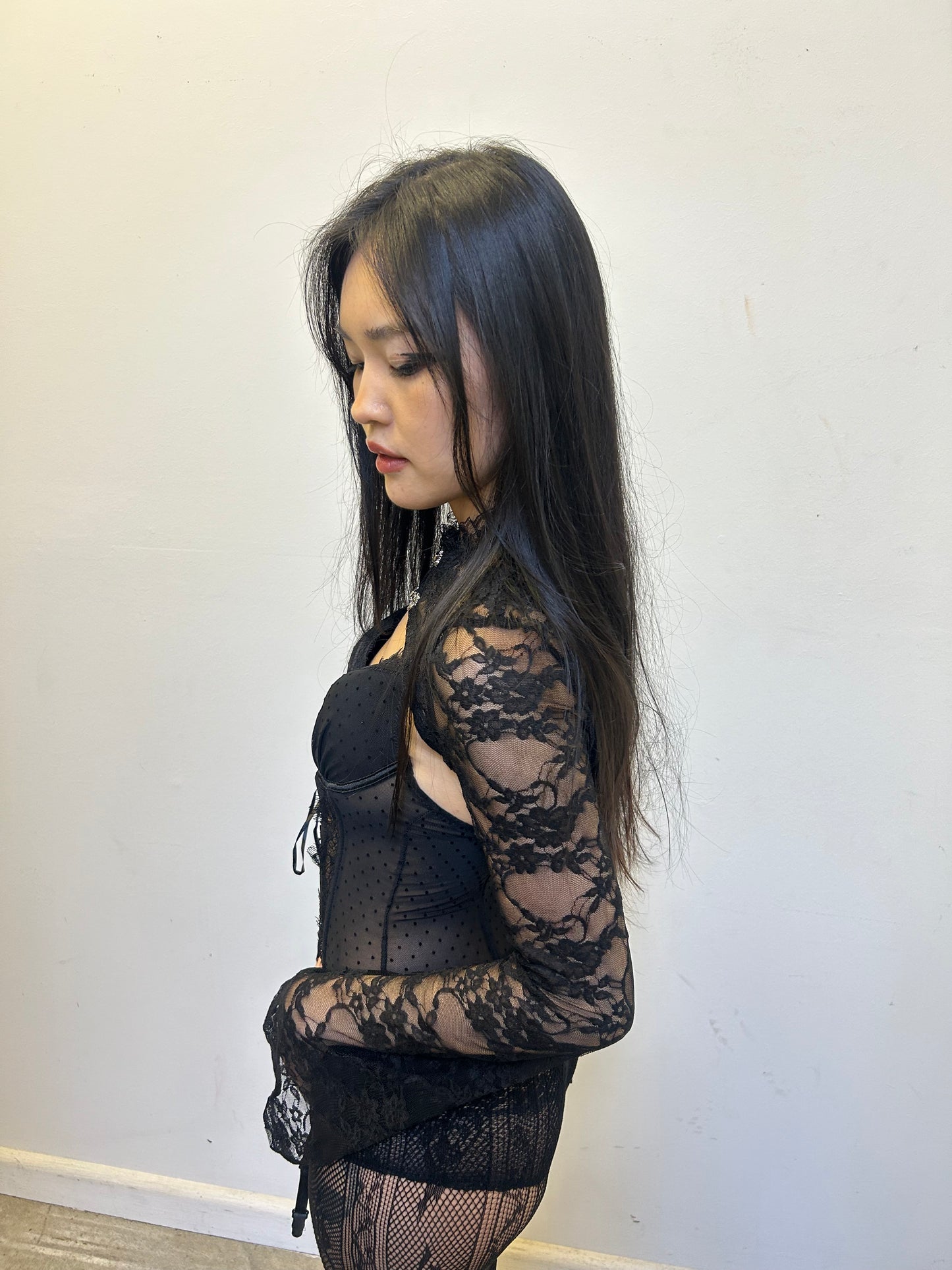 lace belero (double clip)