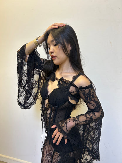Lace belero (single clip)