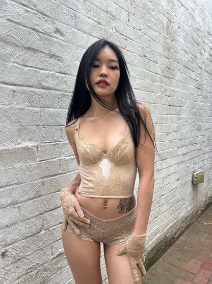 Beige corset