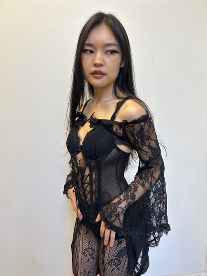 Lace belero (single clip)