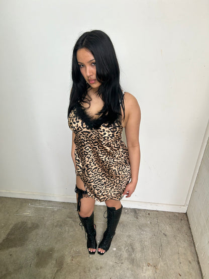 leopard dress
